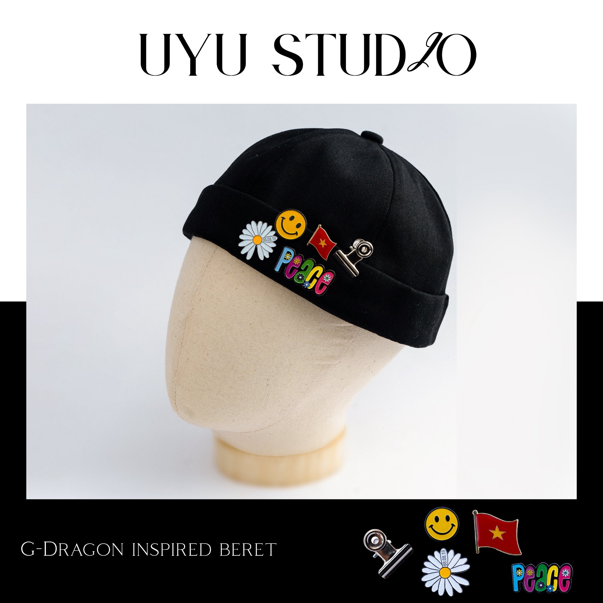 Giới thiệu UYU Studio Mũ nồi GDRAGON 5 pin
