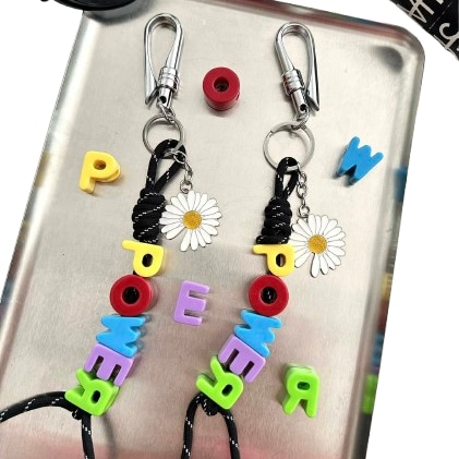 Set keychain Power G-Dragon móc túi móc quần